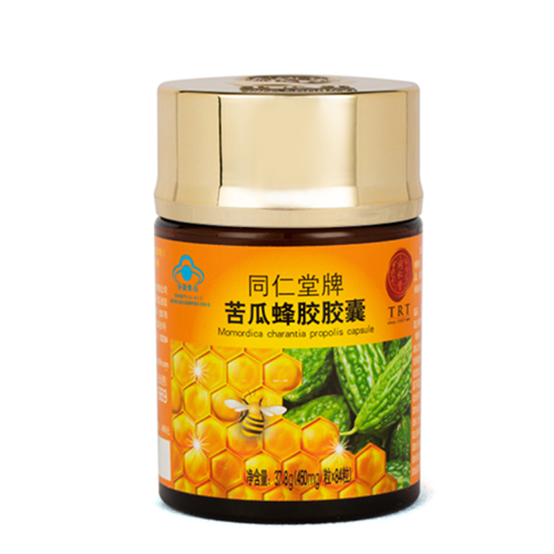 壹号娱乐牌苦瓜蜂胶胶囊